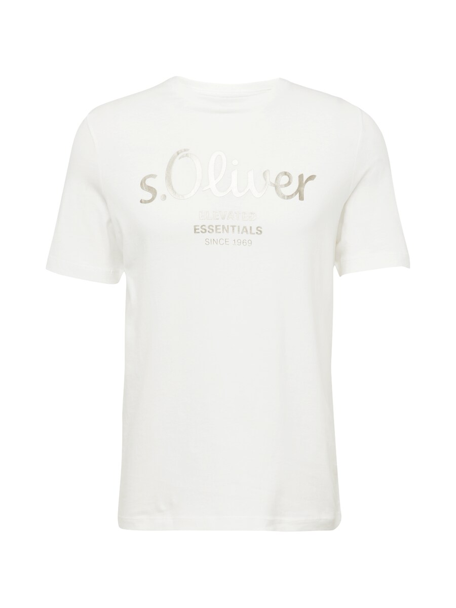 

Классическая футболка s.Oliver Shirt, белый