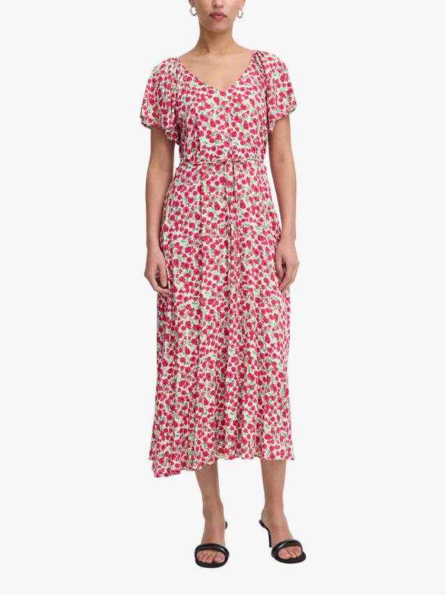 

Платье Haya с V-образным вырезом и цветочным принтом ICHI, Multi