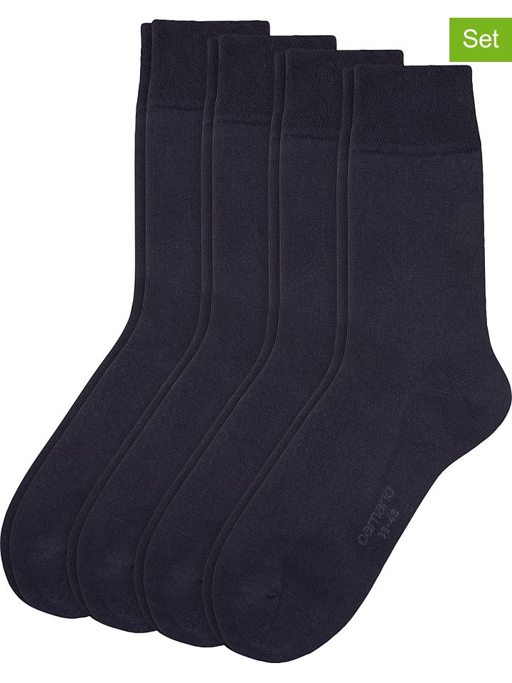 

Носки camano 4er-Set: Socken, темно-синий