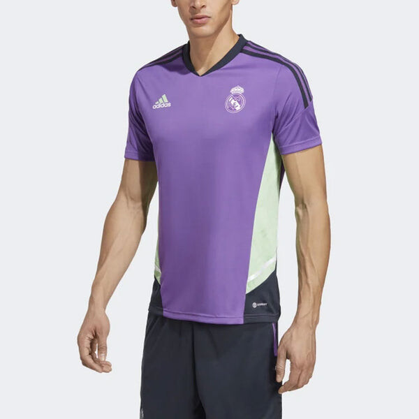 Майка adidas Real Madrid Condivo 22 Training Jersey 'Purple', фиолетовый — фото 3