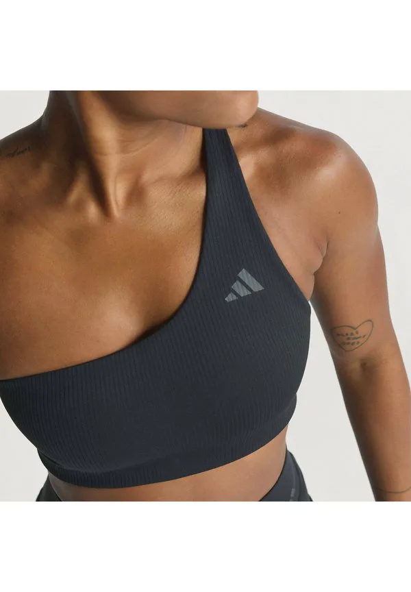 Спортивный бюстгальтер с легкой поддержкой Adidas Performance, Black — фото 4