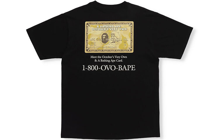 Футболка из коллекции Bape X Ovo Осень/Зима 2021 унисекс A Bathing Ape, белый — фото 2