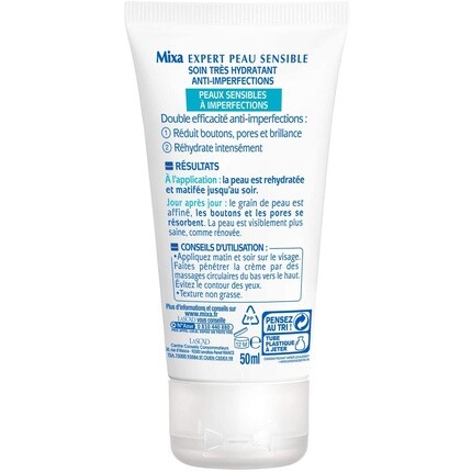 Expert Sensitive Skin - Очень увлажняющий уход против пятен 2 в 1 - 50, Mixa — фото 2