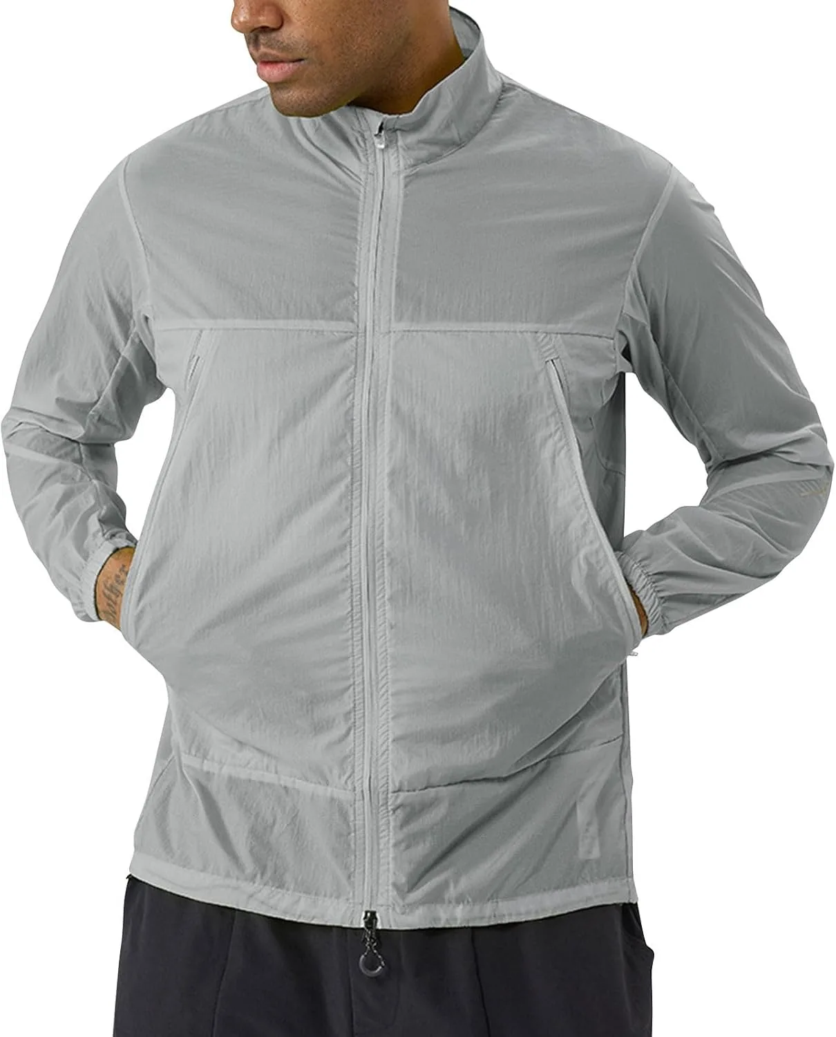 

Мужская рубашка с длинным рукавом Sun Shirts для защиты от ультрафиолета, быстросохнущая и дышащая