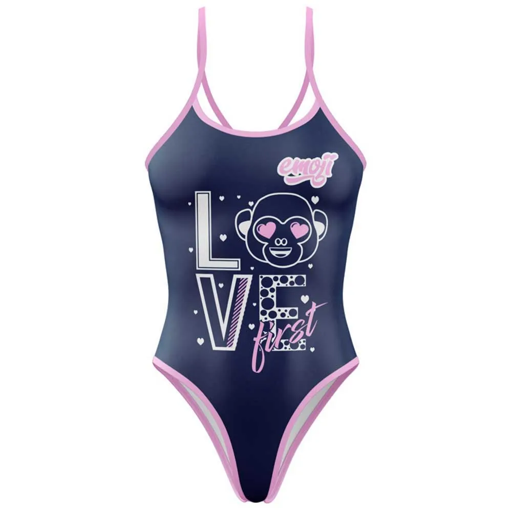 

Купальник Otso Emoji Love First, синий