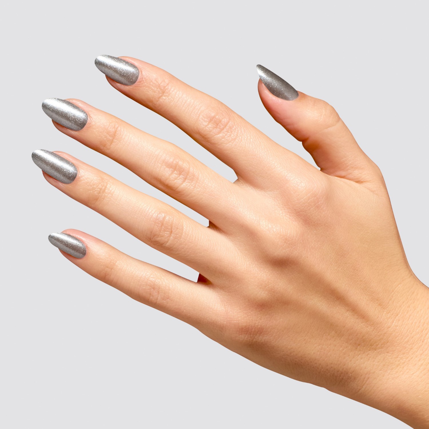 Лак для ногтей nail lacquer holiday 2025 - good enough to treat Opi, hrs01 - opi m frosted, объем 15 мл — фото 4