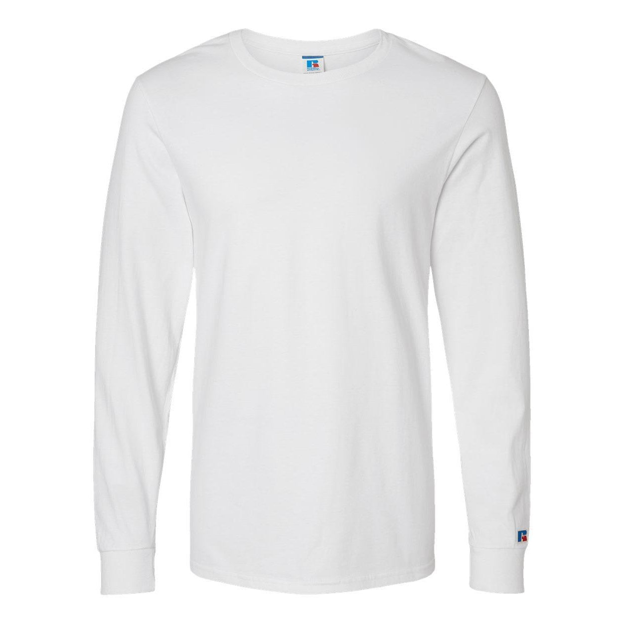 

Футболка Russell Athletic Combed Ringspun с длинным рукавом, белый