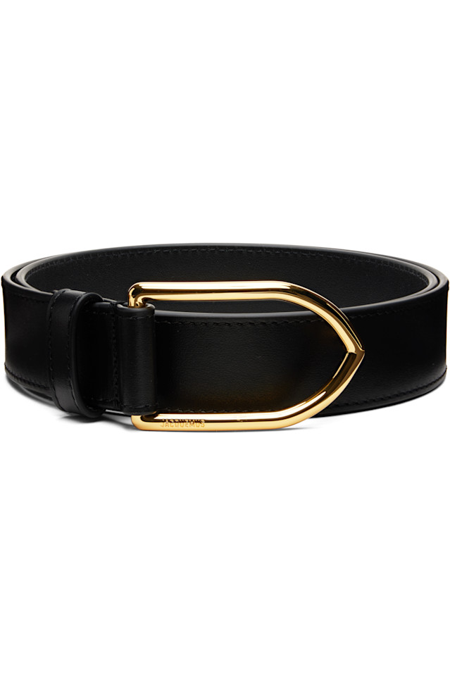 

Ремень «Бамбино» Jacquemus, черный