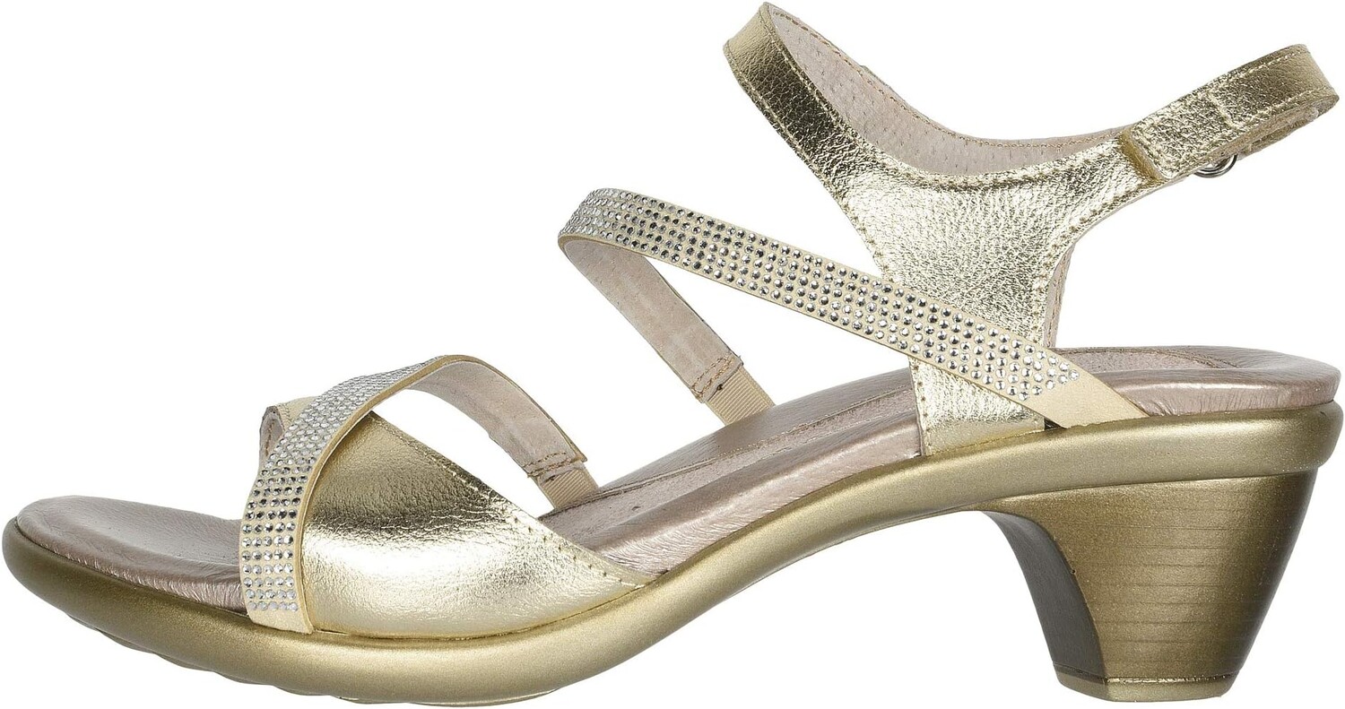 Босоножки Innovate Naot, цвет Radiant Gold Leather/Gold/Silver Stones — фото 4