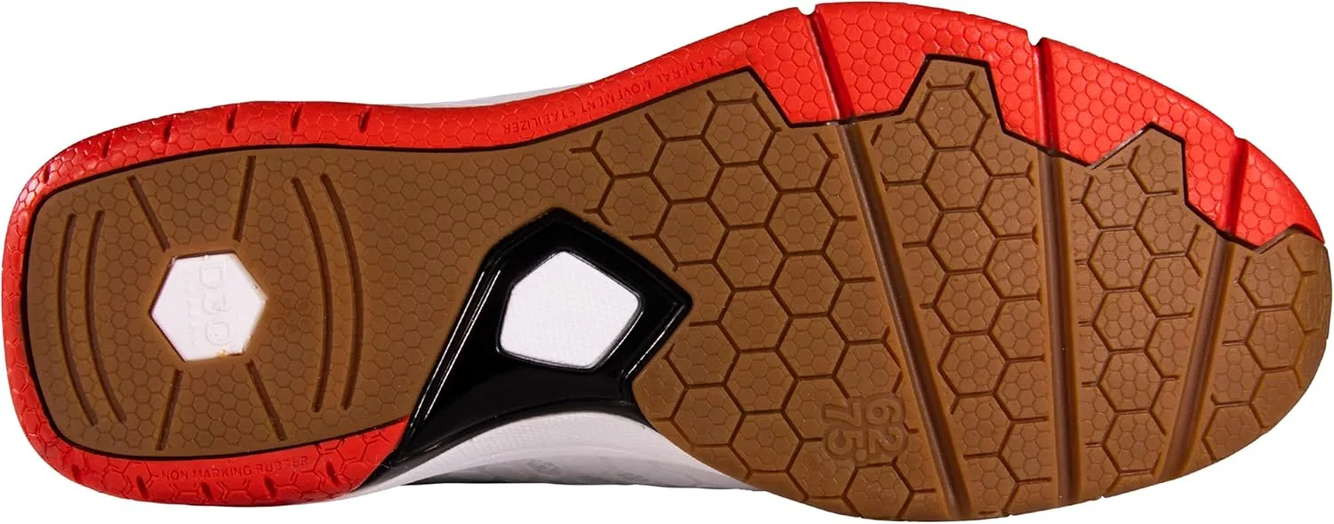 Кроссовки для сквоша мужские Salming Eagle, белый/красный, 42-46 — фото 2