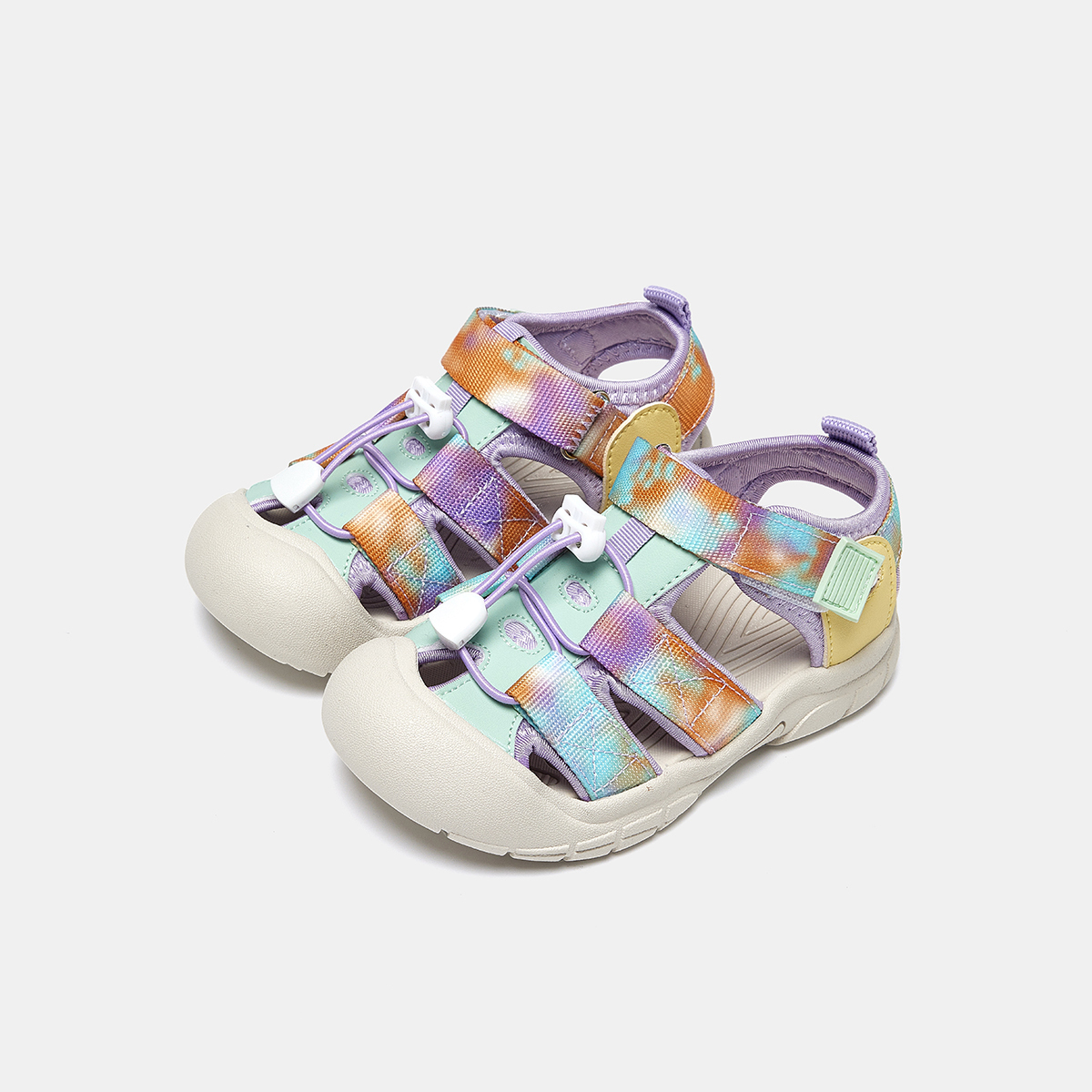 Детские сандалии Low Top с защитой от ударов, устойчивостью к истиранию и дышащие MQD, teal синий — фото 3