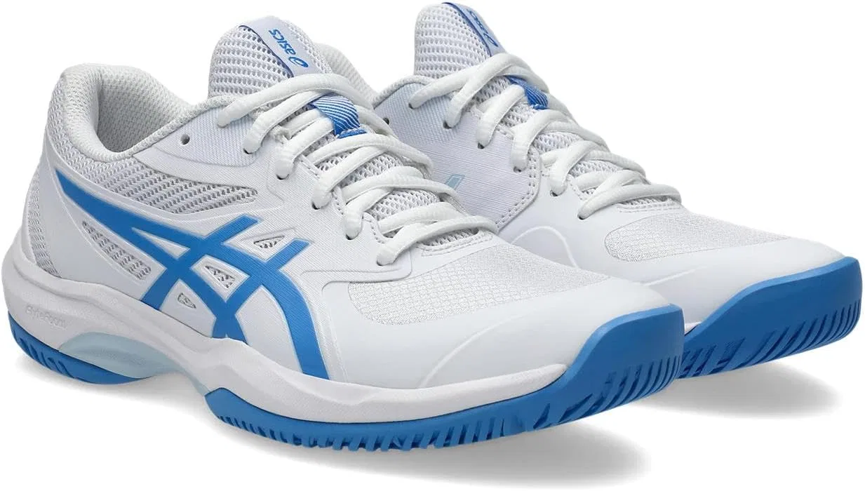Кроссовки теннисные ASICS Game FF, бело-голубые