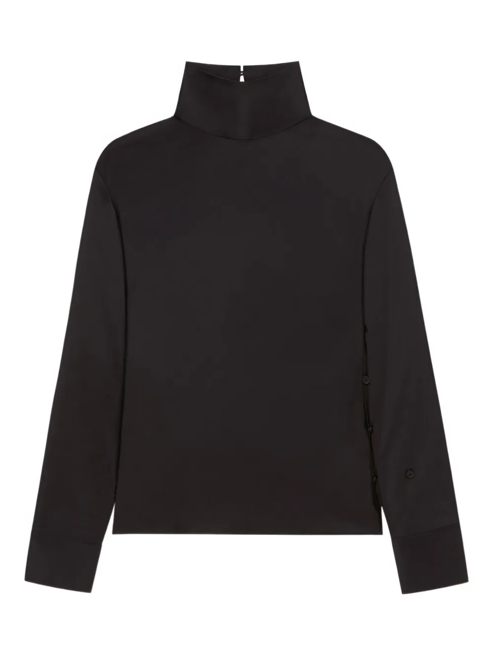 

Топ асимметричного кроя Courrèges, черный