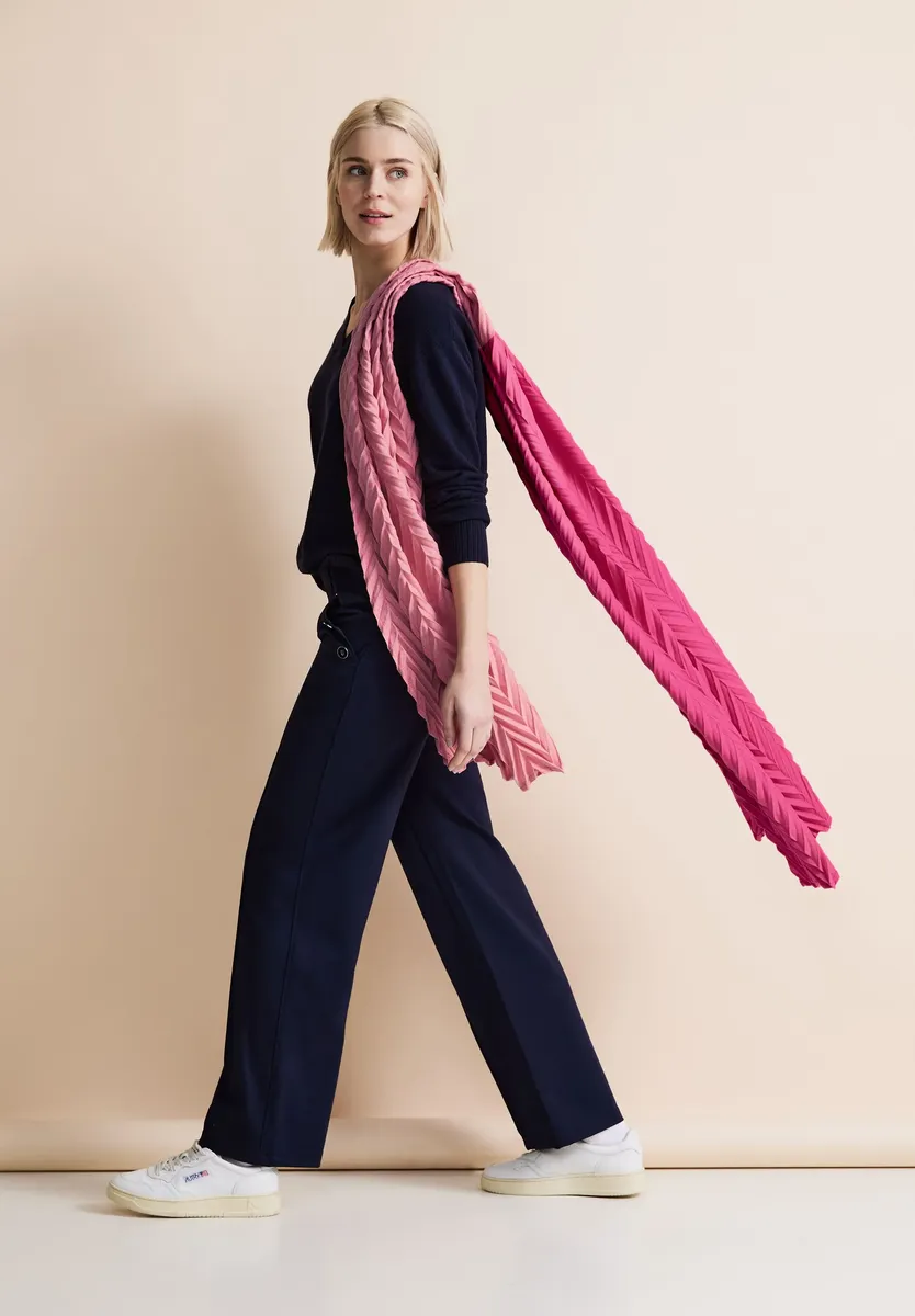 

Шарф STREET ONE из мягкой смеси материалов, розовый