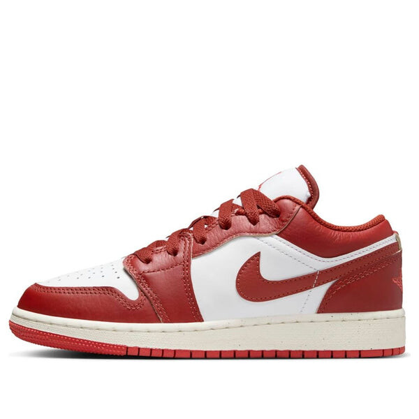 

Кроссовки 1 low 'dune red' Air Jordan, белый