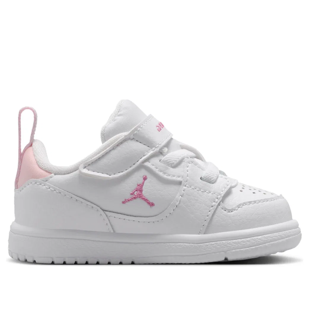 Кроссовки Air Jordan Court Connect Low 'White Pink Foam' IQ6047-101, белый — фото 2