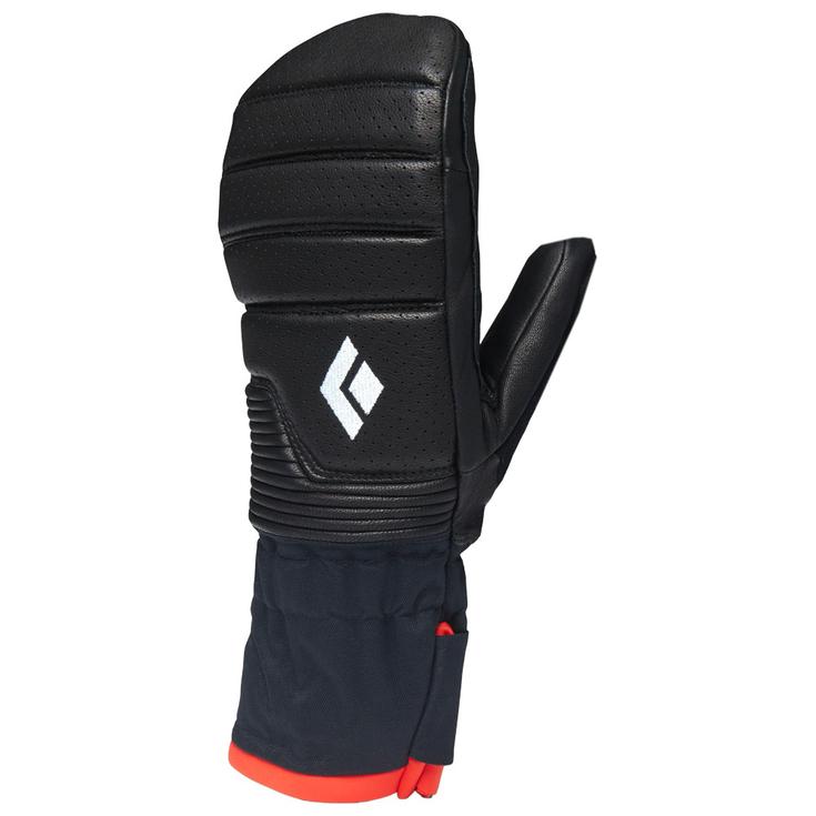 

Варежки женские прогрессирующие митенки черные - s Black Diamond