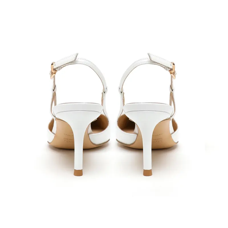 

Сандалии женские Lukecsion, цвет Patent leather white (4.5cm)