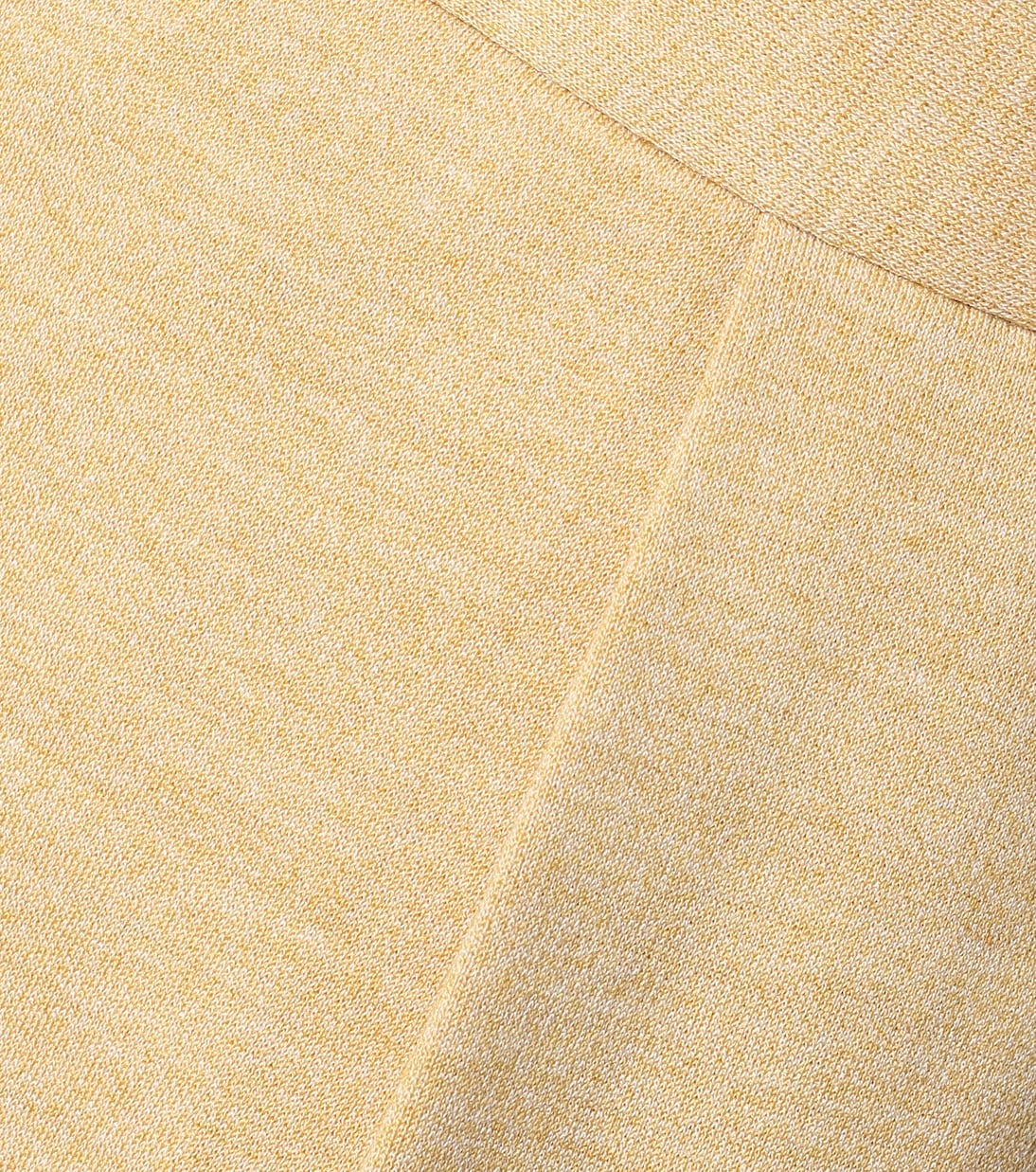 Прямые брюки из шерстяного джерси с высокой талией Jil Sander, Medium Yellow — фото 4