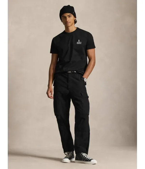 Футболка classic fit Polo Ralph Lauren, черный — фото 2