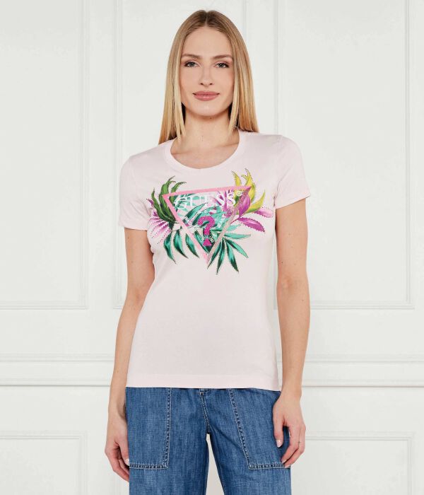 

Футболки Slim fit Guess Jeans, коричневый