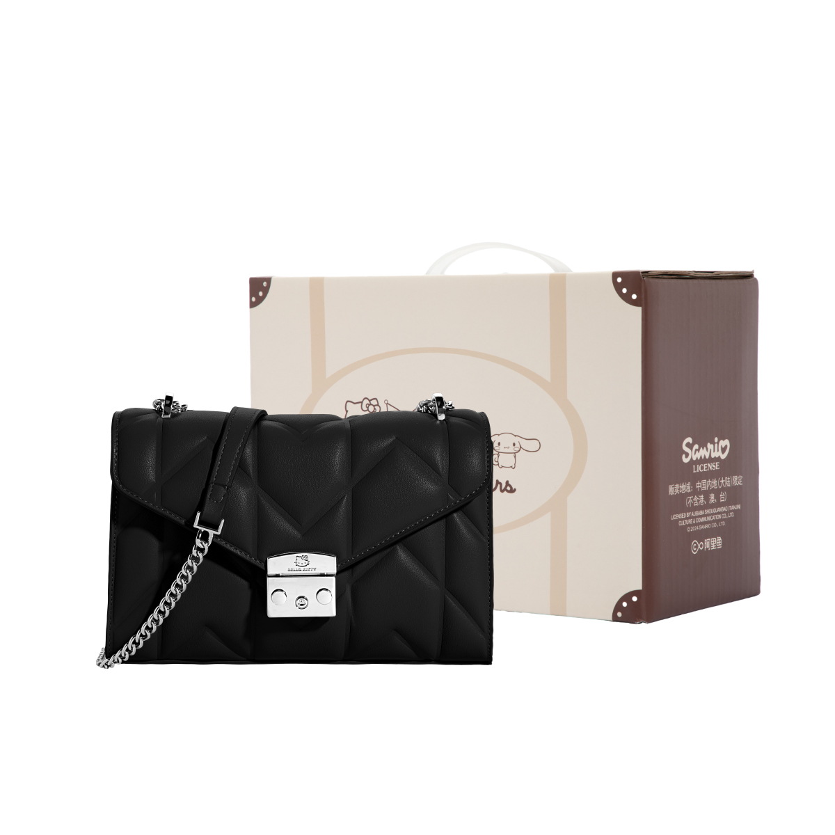 

Sanrio Сумка через плечо из искусственной кожи, Black