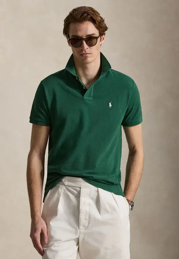 Поло сетчатое Polo Ralph Lauren, новый лес