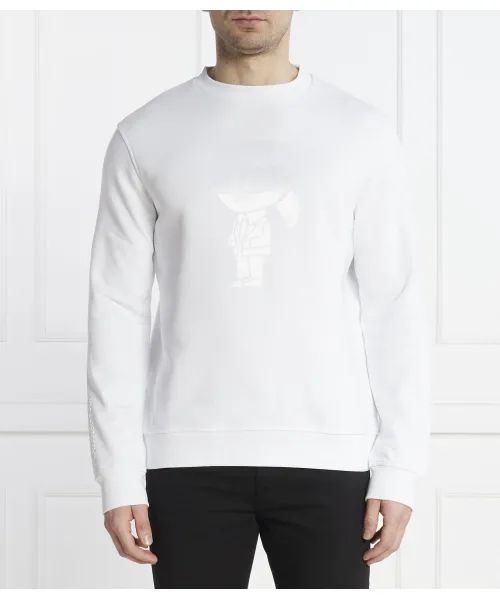 

Толстовка Regular fit Karl Lagerfeld, белый