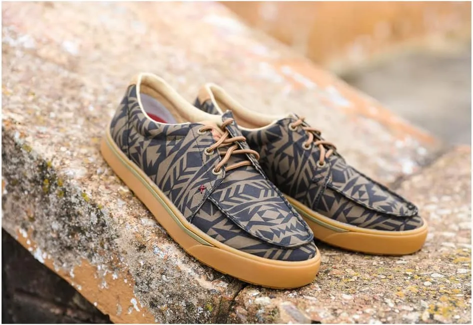 Мужские лоферы Twisted X Zero-X Chukka Driving Moc - кожаные лоферы с ручной обработкой натуральной кожи, мультиколор — фото 2