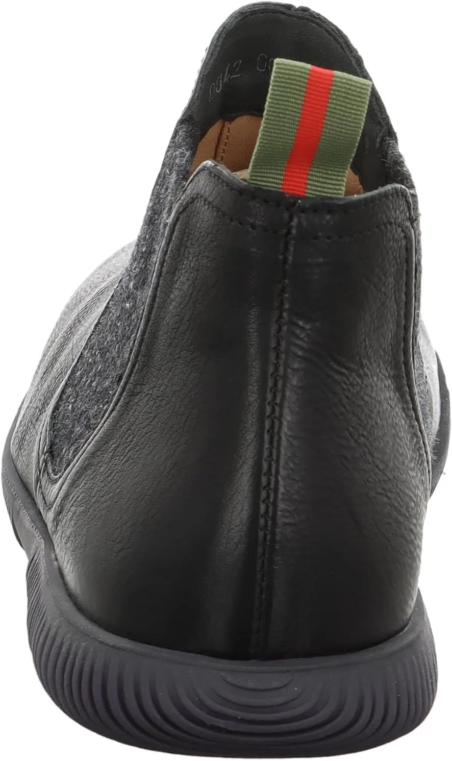 Ботинки Think! Herren Hauki Leder Gefütterte NachhaltigeChelsea-Boots, 0000 Black — фото 3