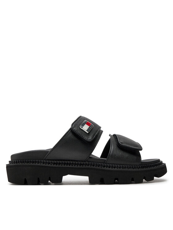 

Мюли Tommy Hilfiger, черный