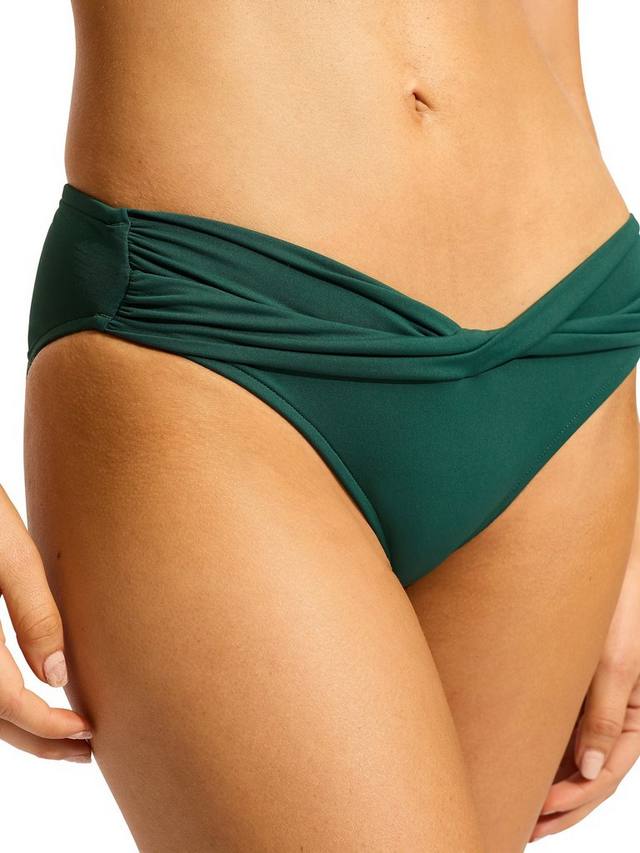 

Коллективные хипстерские бикини-трусики Seafolly, Evergreen