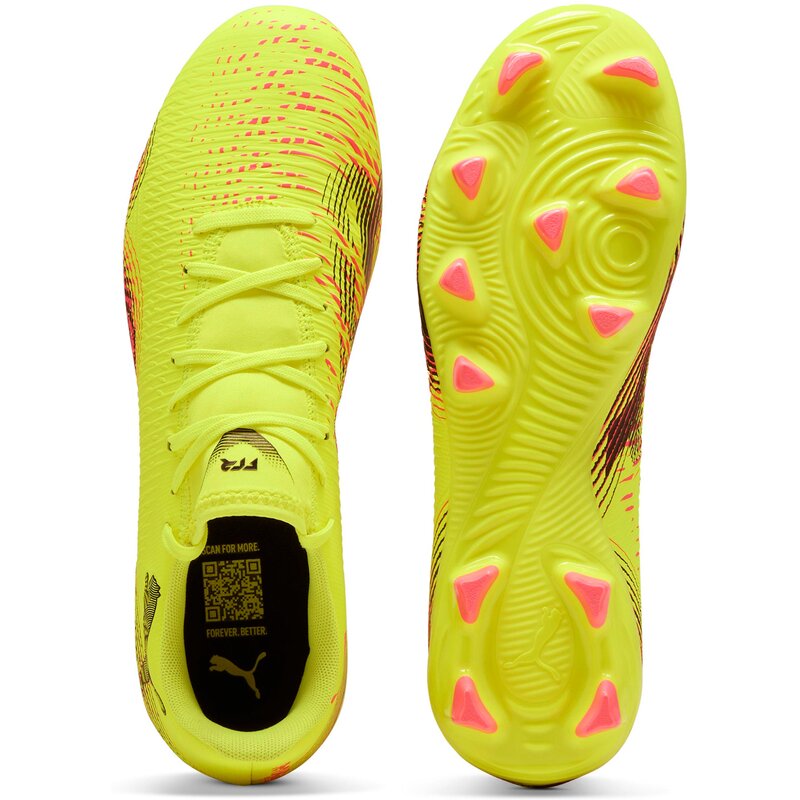 Футбольные бутсы для газона Future 8 Play FG/AG Puma, черный — фото 2