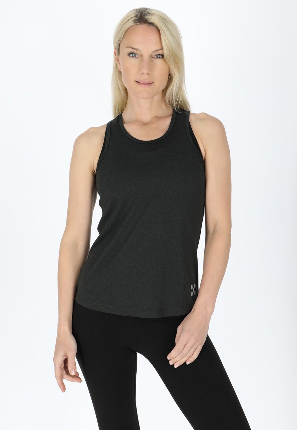 

Топ TRAINING SINGLET X-Trail, цвет black melange