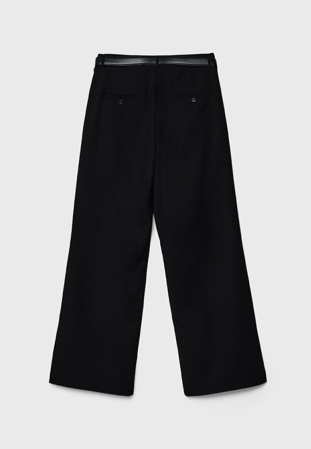 

Брюки WIDE-LEG WITH BELT Stradivarius, черный