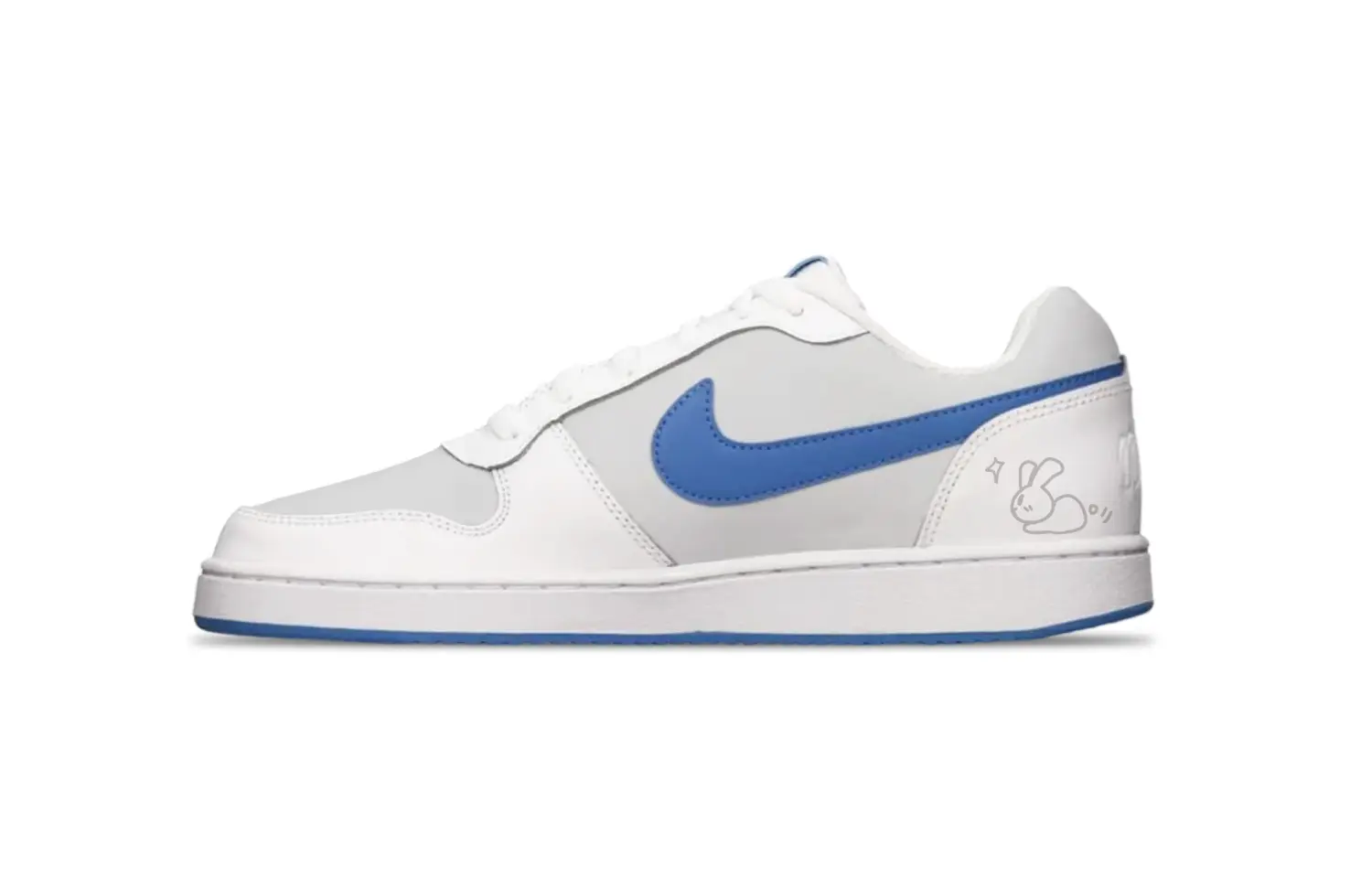 

Кроссовки Nike EBERNON Skateboarding Shoes Men Low-top Gray, белый