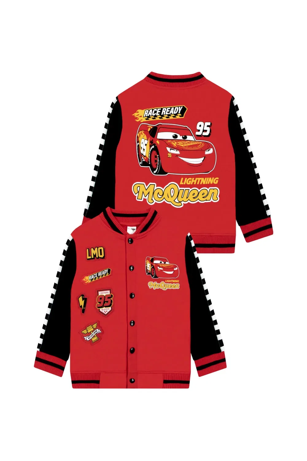 Бомбер с персонажем Lightning McQueen, красный, Disney, красный