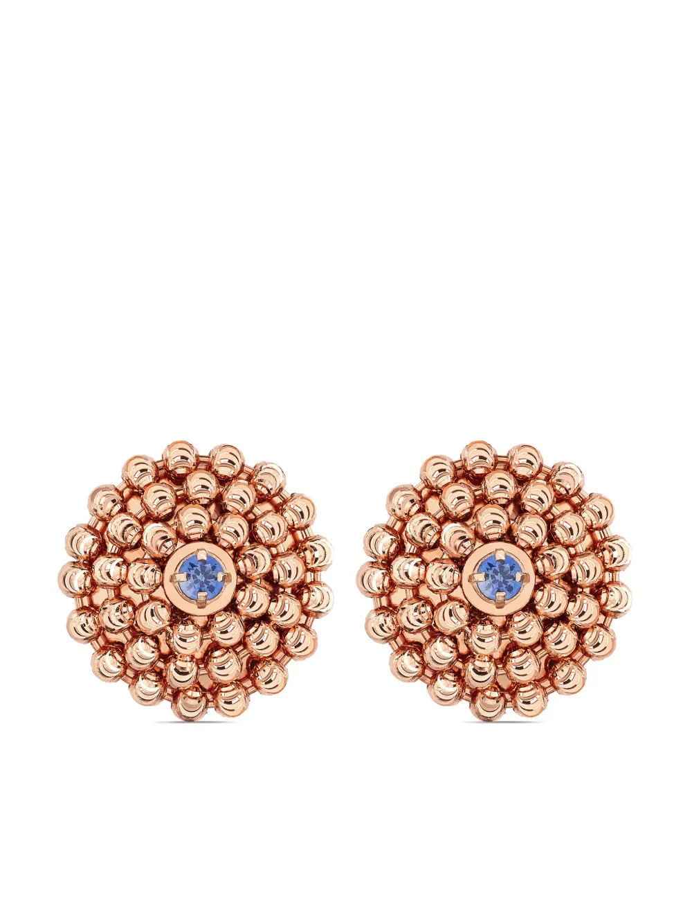 

Серьги Mimosa из розового золота с сапфирами Officina Bernardi, розовый