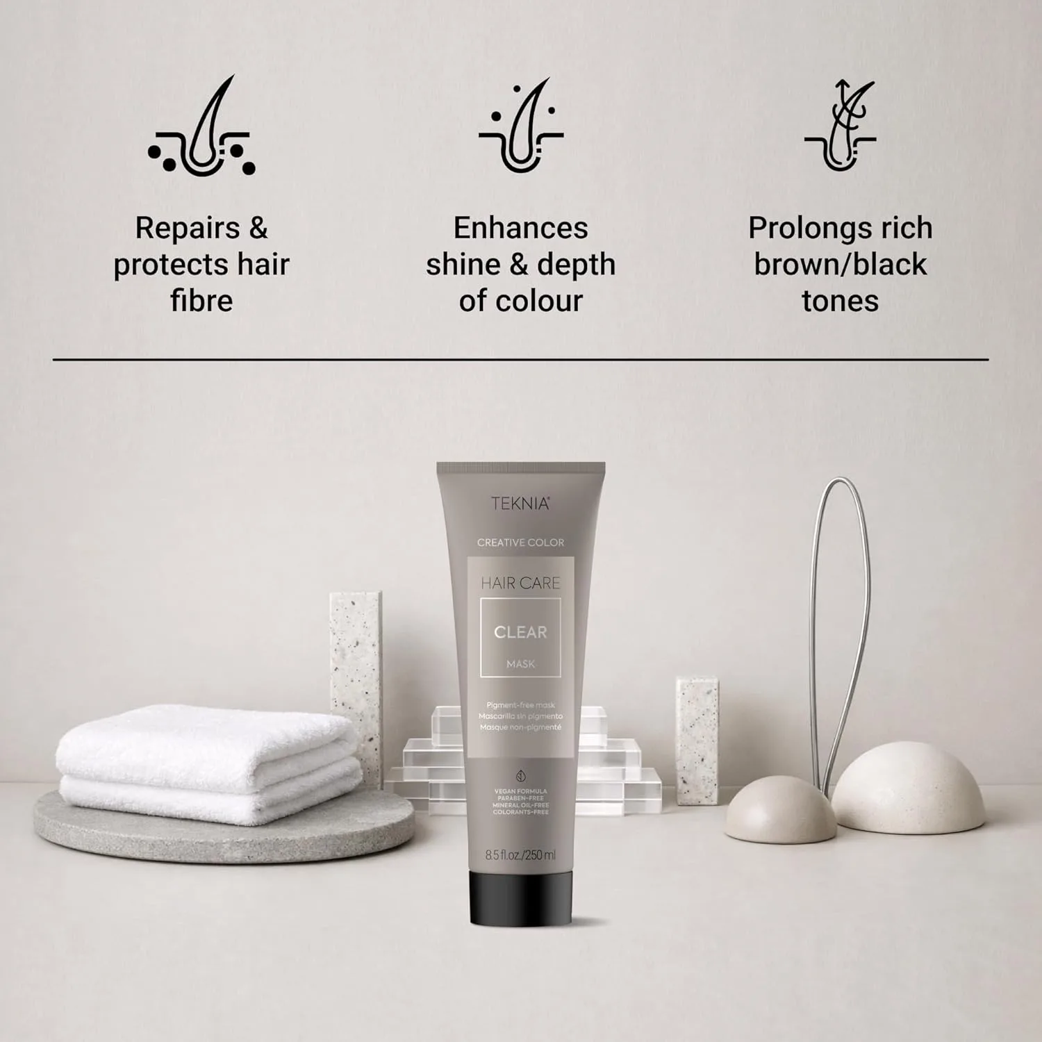 Маска для волос LAKMÉ Teknia Color Refresh, маска для окрашивания волос., Clear — фото 3
