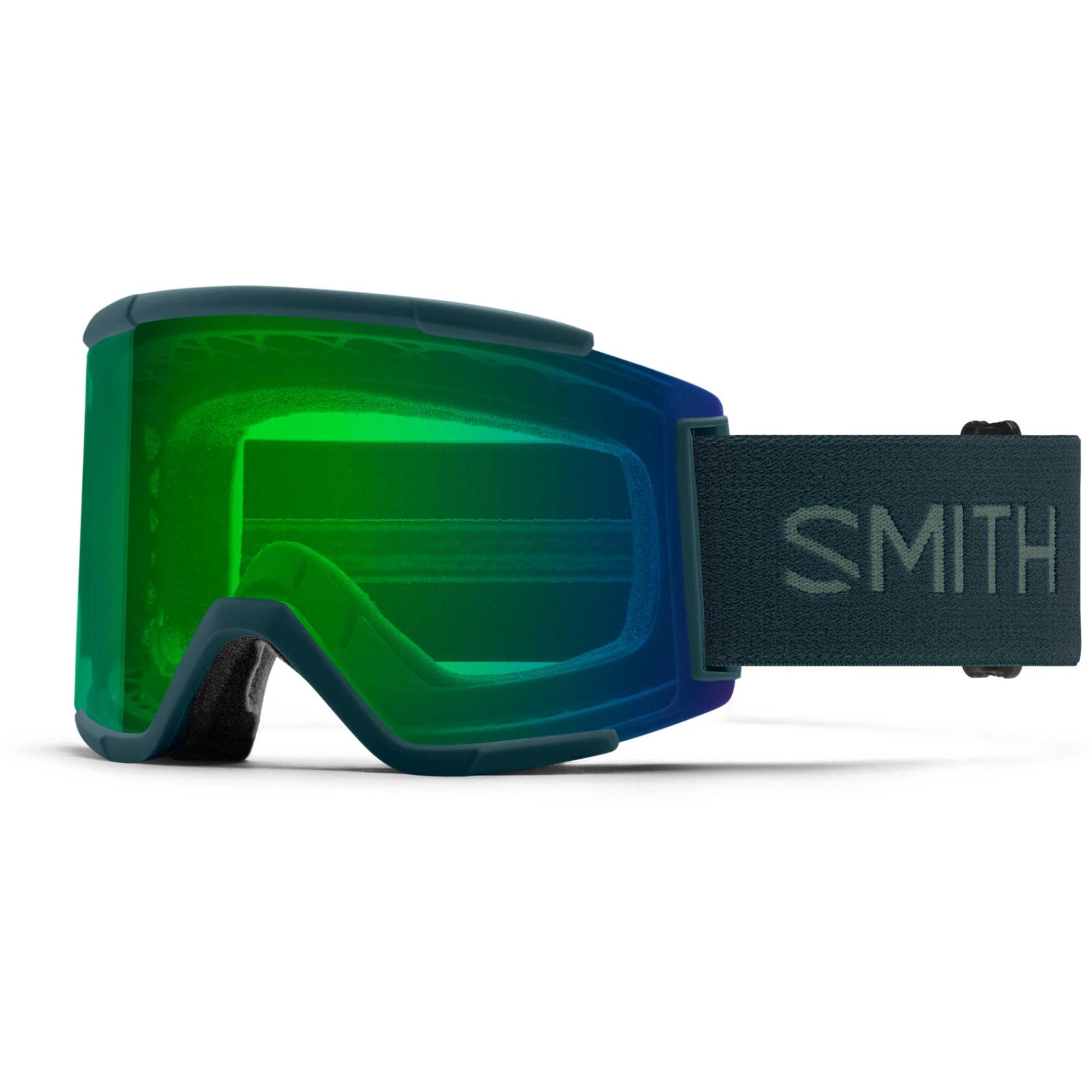 

Снежные очки Squad XL Smith, Pacific/ChromaPop Everyday Green Mirror