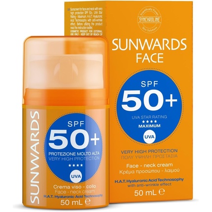 

SUNWARDS SPF 50+ Крем для лица и шеи 50 мл Synchroline