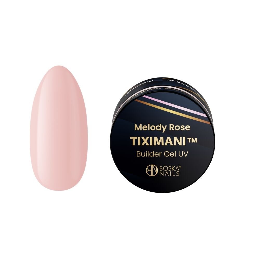 

Строительный гель Boska Nails Tiximani Melody Rose, 50 мл