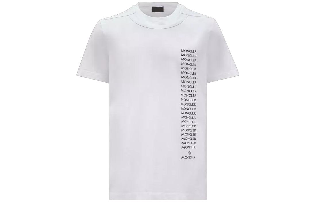 

Футболка мужская белая Moncler