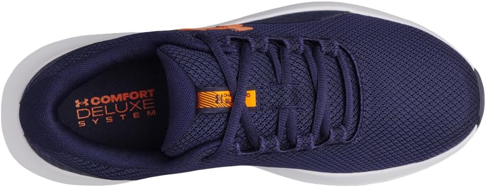 Мужские кроссовки Under Armour Charged Rogue 4, синий/оранжевый — фото 3