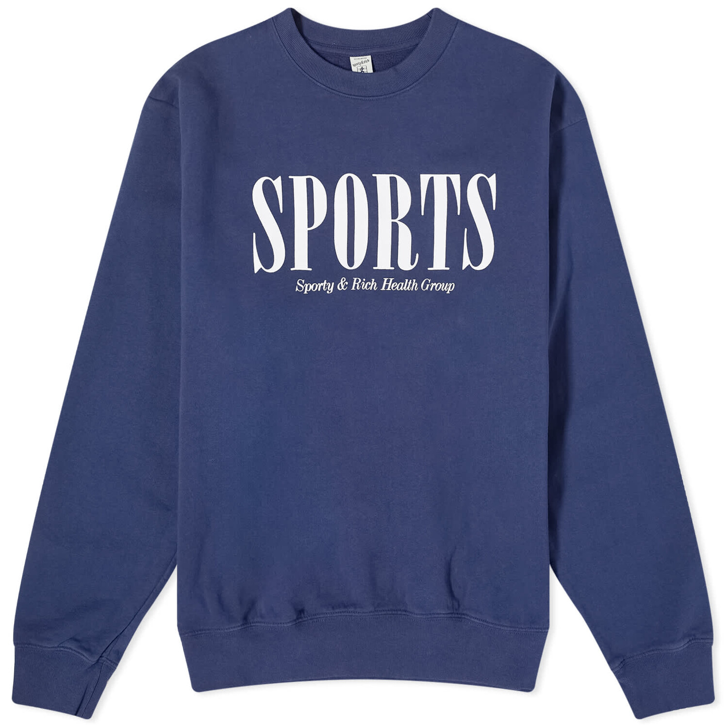 

Свитшот Sporty & Rich Sports, цвет Navy & White