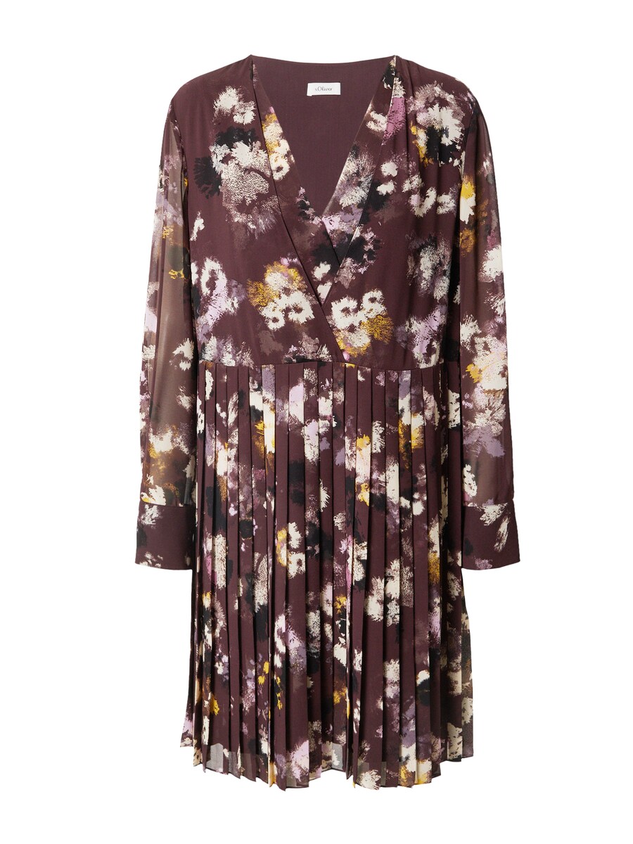 

Мини платье s.Oliver BLACK LABEL Dress, темно-коричневый