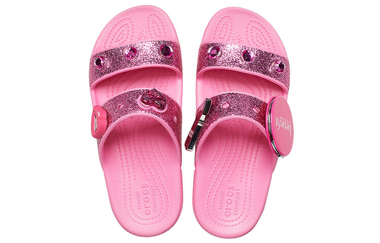 Классические сандалии Benefit X «Розовый лимонад» Crocs — фото 2