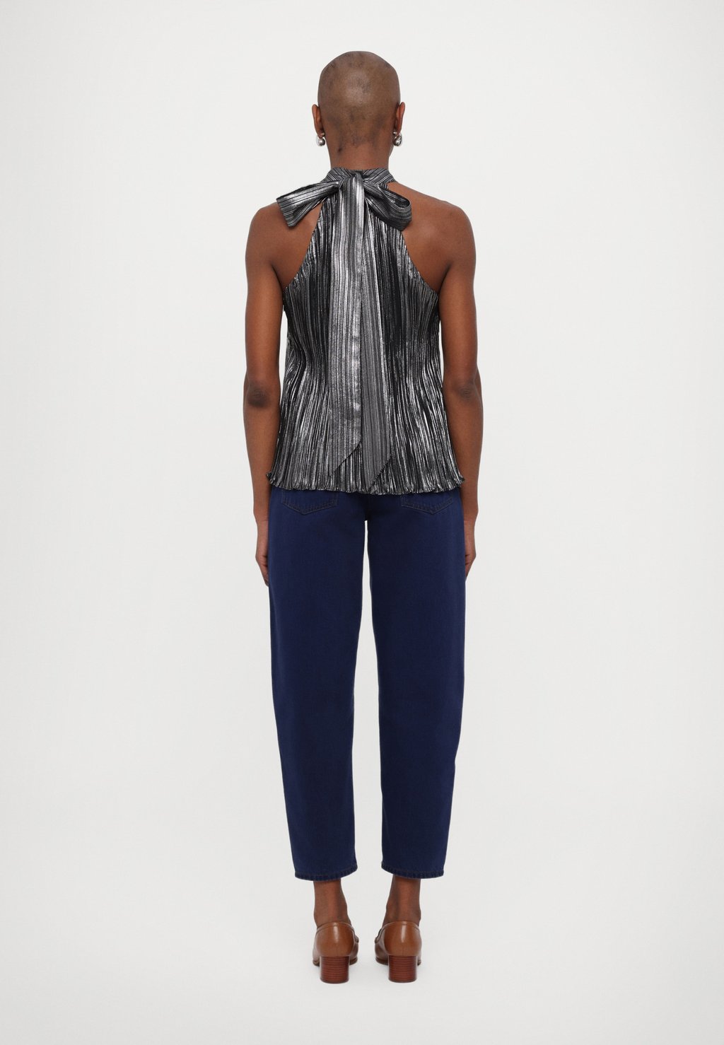 

Топ BOANNA PLISSE Claudie Pierlot, черный