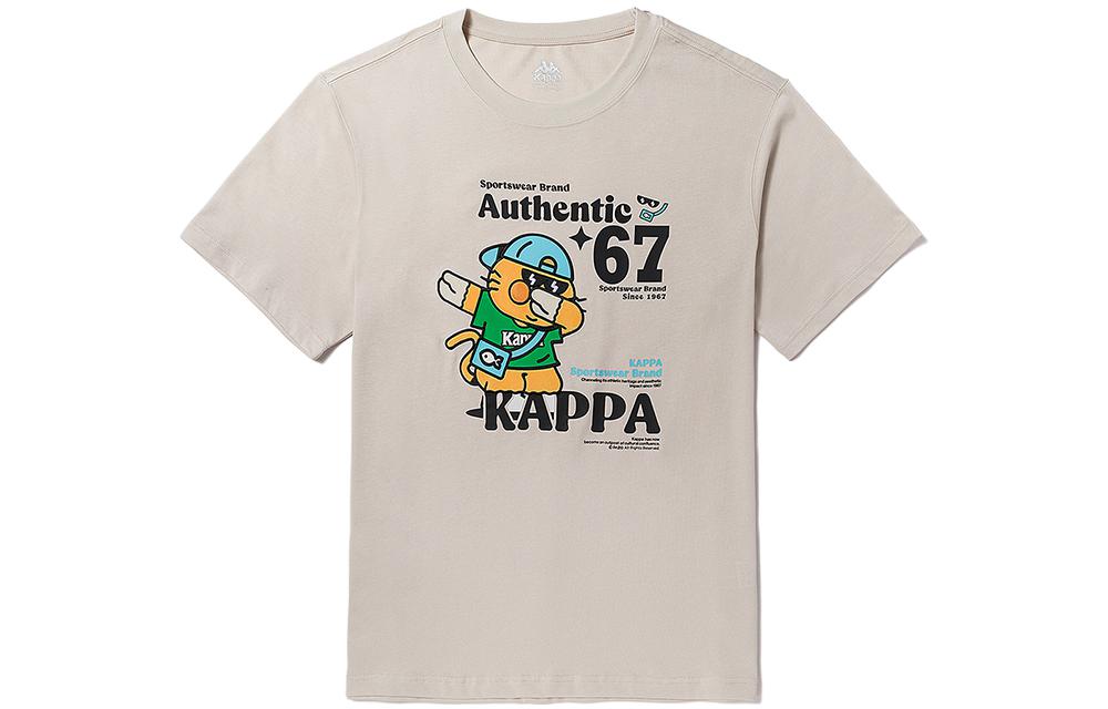 

Футболка мужская с втачными рукавами Khaki Kappa, Malt Beige Brown