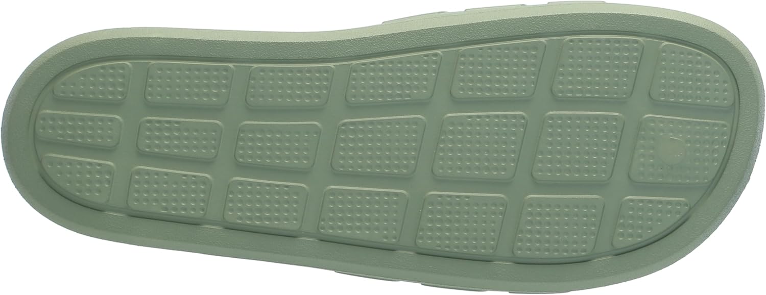 Сланцы adidas унисекс-взрослые Adilette Flow, зеленый — фото 4